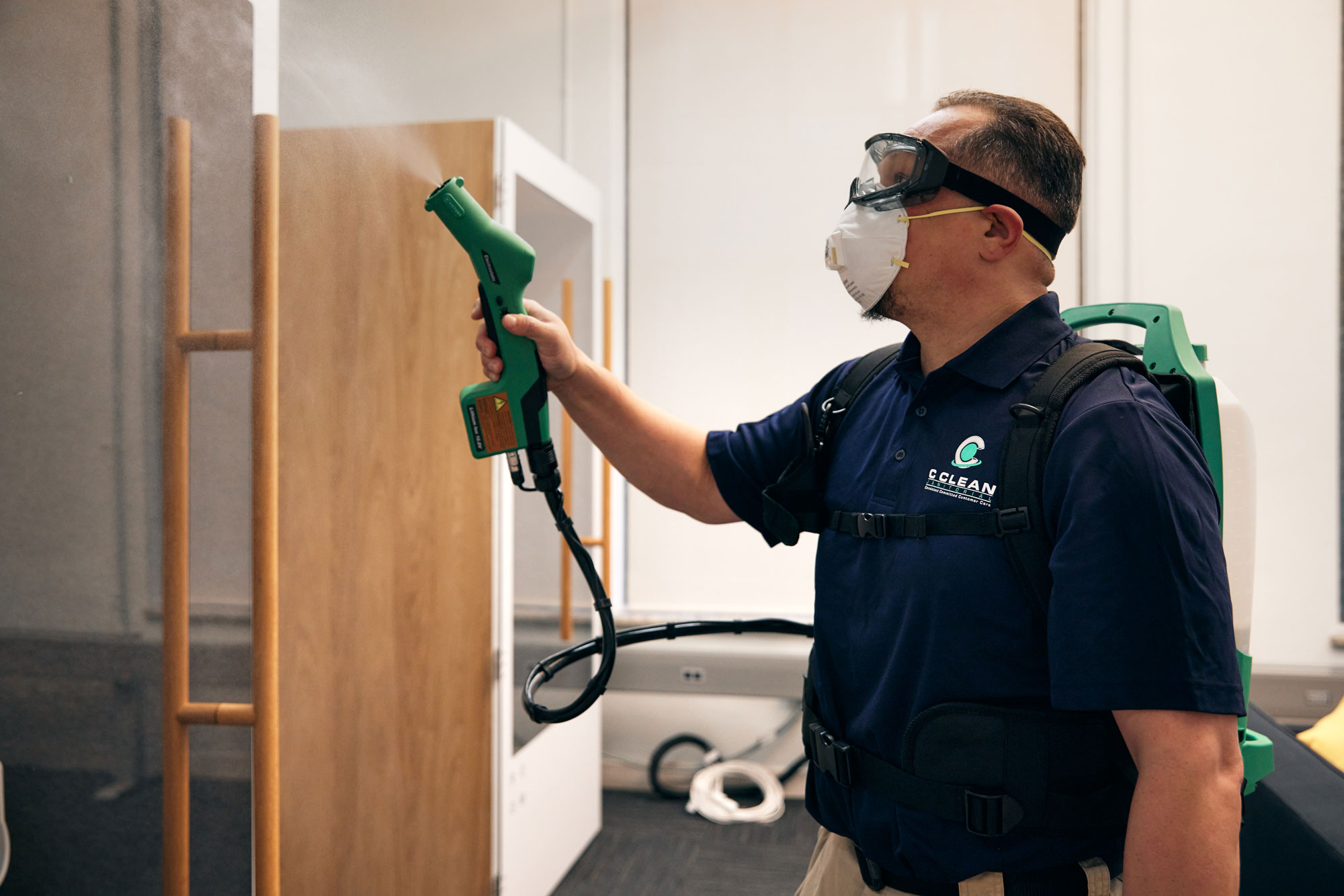 Electrostatic Disinfection